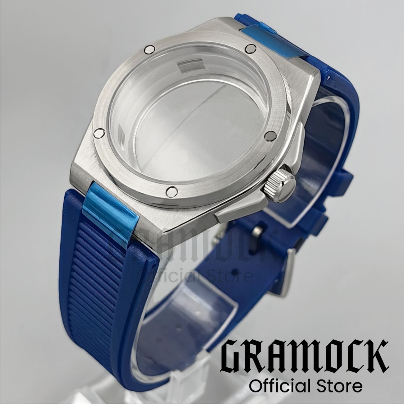 Obudowa zegarka męskiego Steel – Rubber Strap Diver recenzja i cena
