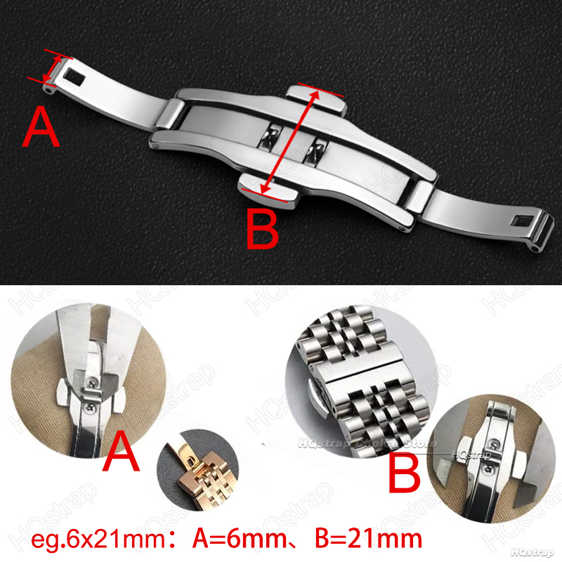 6mm x 19/21/23/25mm klamra mot – Butterfly Clasp Deployant recenzja i cena
