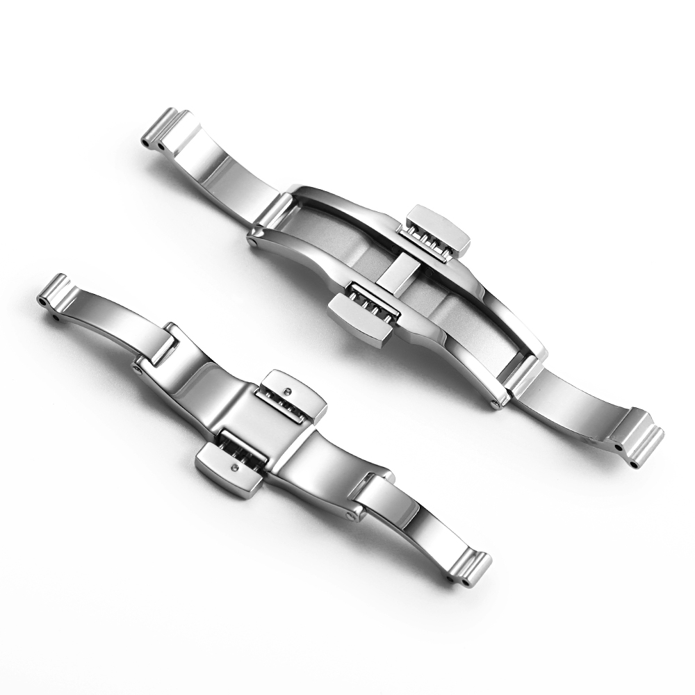 Srebrna klamra motylkowa ze st – Butterfly Clasp Deployant recenzja i cena