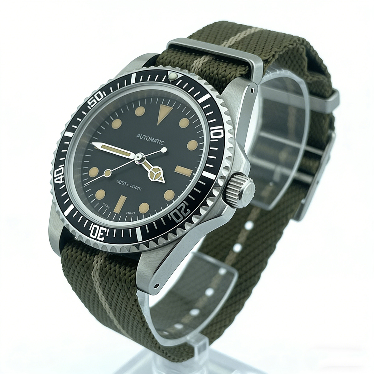 Zegarek męski 39.5mm Diver Ret – Tropic Strap Vintage recenzja i cena