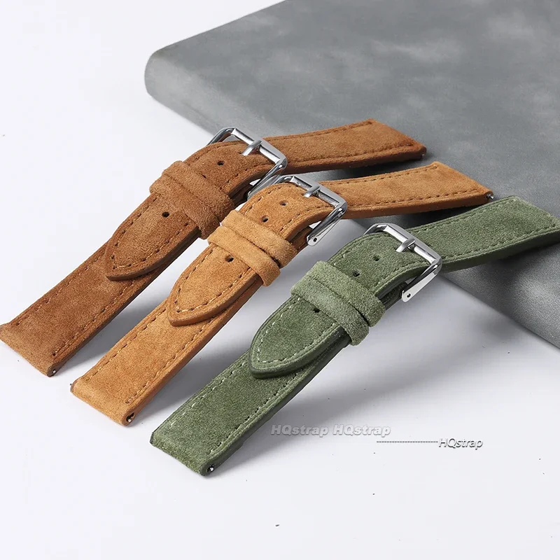 Zamszowy pasek do zegarka z pr – Suede Strap Watch recenzja i cena