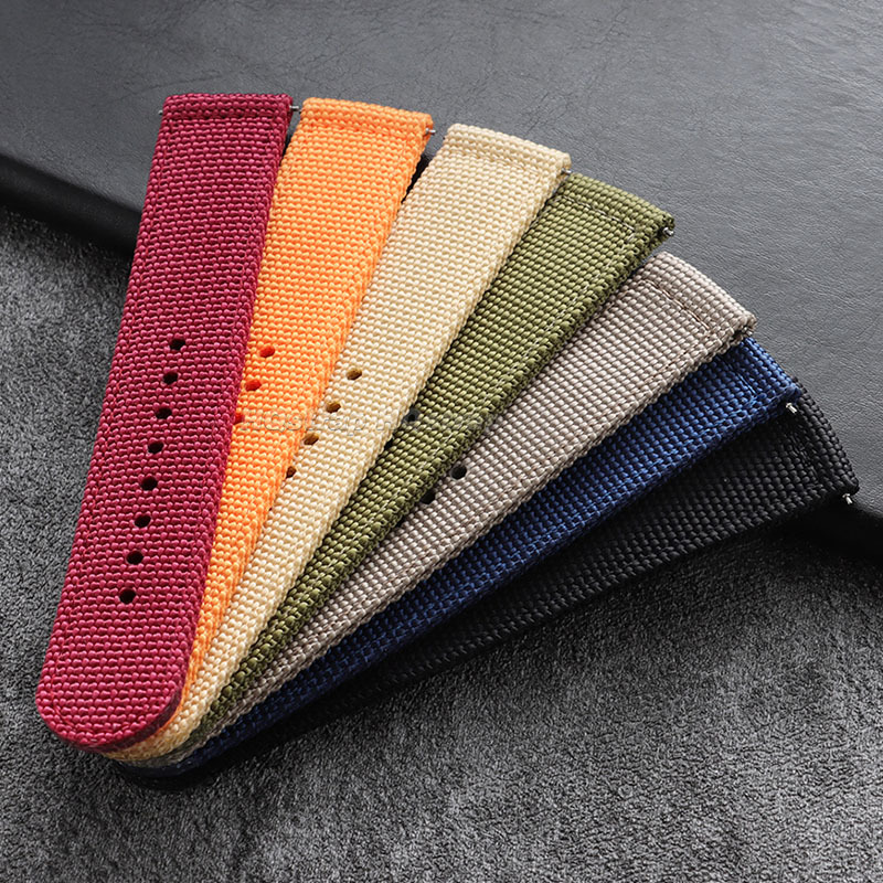 Pasek do zegarka nylonowy 18mm – Canvas Strap Watch recenzja i cena