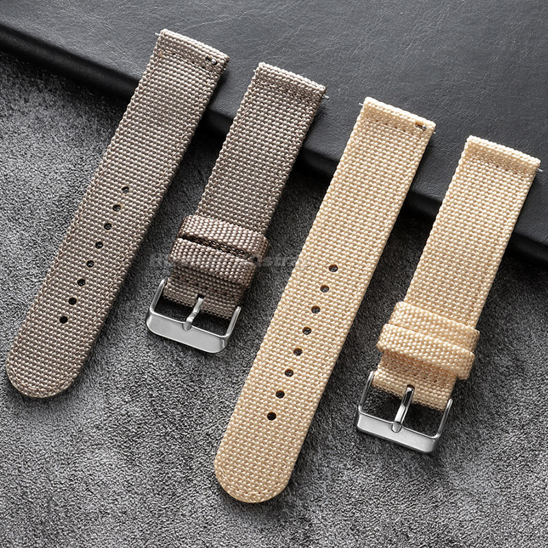 Pasek do zegarka nylonowy 18mm – Canvas Strap Watch recenzja i cena