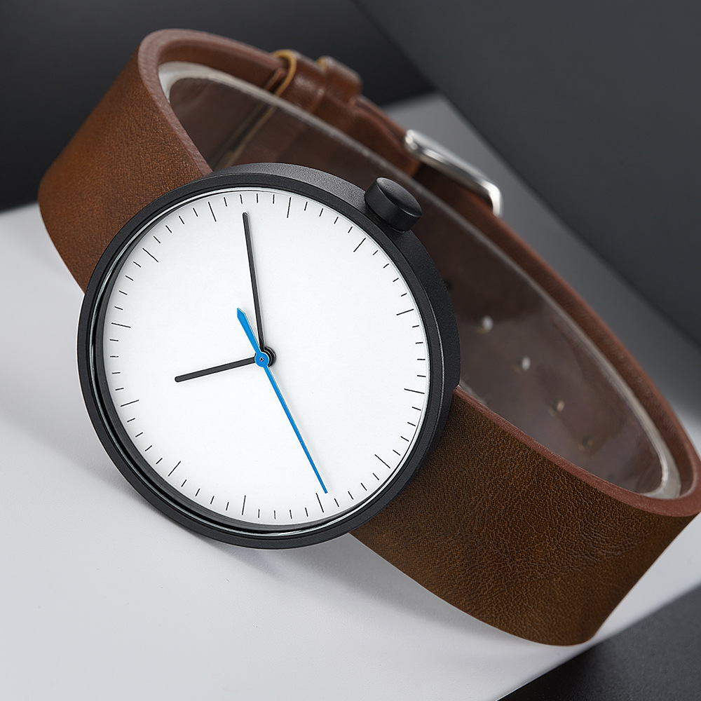 Zegarek UTHAI Męskie proste mo – Leather Watch Band Men recenzja i cena