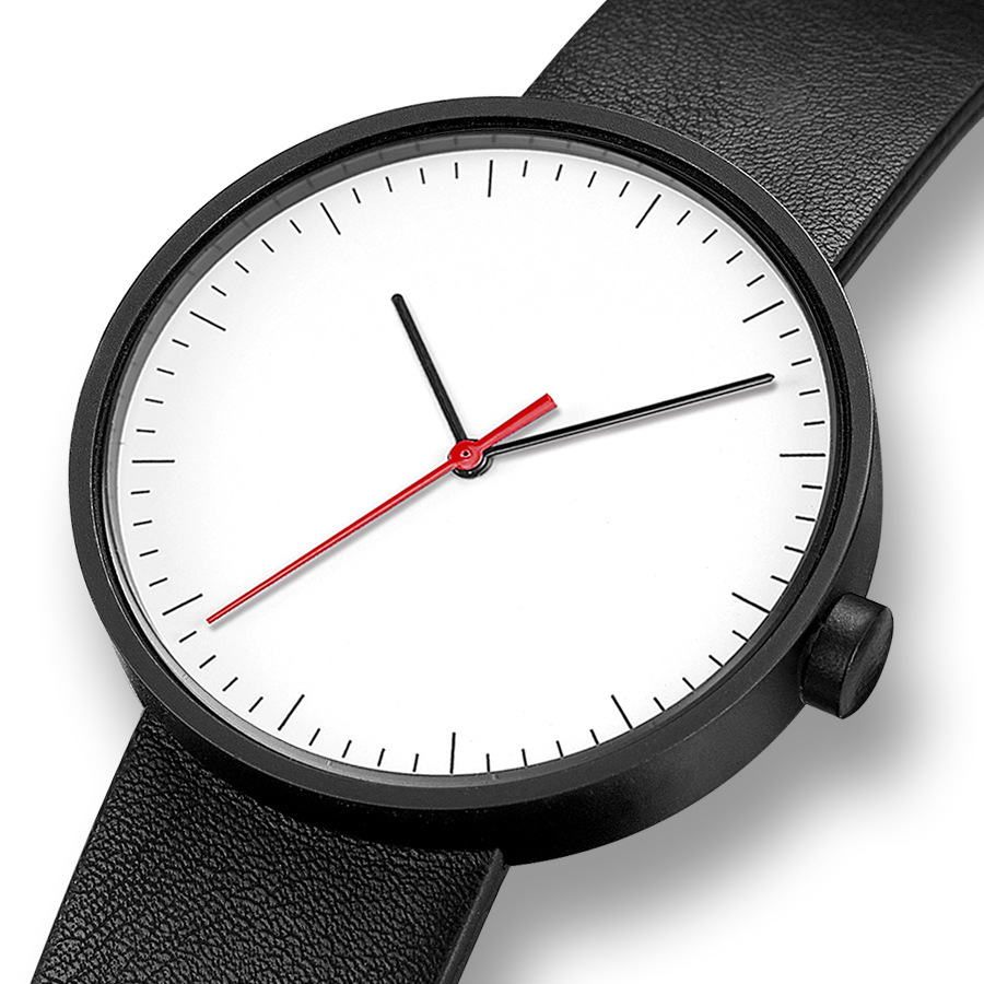 Zegarek UTHAI Męskie proste mo – Leather Watch Band Men recenzja i cena